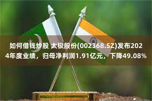 如何借钱炒股 太极股份(002368.SZ)发布2024年度业绩，归母净利润1.91亿元，下降49.08%